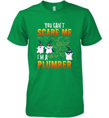 You Can't Scare Me I'm A Plumber T Shirt Plumber Halloween Men's Premium T-Shirt Men's Premium T-Shirt - HHHstores
