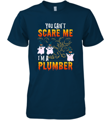 You Can't Scare Me I'm A Plumber T Shirt Plumber Halloween Men's Premium T-Shirt Men's Premium T-Shirt - HHHstores