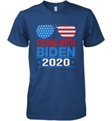Riding With Biden Joe Biden 2020 For President Vote Gift Men's Premium T-Shirt Men's Premium T-Shirt - HHHstores