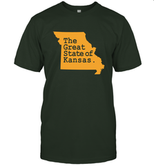 The Great State Of Kansas Men's T-Shirt Men's T-Shirt - HHHstores