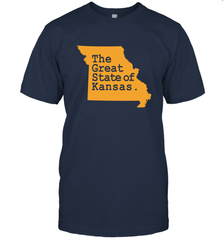 The Great State Of Kansas Men's T-Shirt Men's T-Shirt - HHHstores