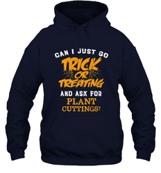 Trick or Treating Halloween Gift Gardening Hooded Sweatshirt