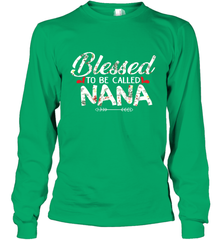 Blessed to be called Nana design Long Sleeve T-Shirt Long Sleeve T-Shirt - HHHstores