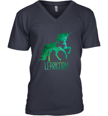 Lepricorn Leprechaun Unicorn shirt St Patricks Day Men's V-Neck Men's V-Neck - HHHstores