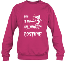 THIS IS MY HALLOWEEN COSTUME Crewneck Sweatshirt Crewneck Sweatshirt - HHHstores