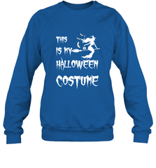 THIS IS MY HALLOWEEN COSTUME Crewneck Sweatshirt Crewneck Sweatshirt - HHHstores