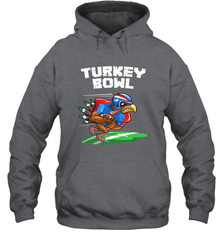 Cool Turkey Bowl _ Funny Thanksgiving Football Player Gift Hooded Sweatshirt Hooded Sweatshirt - HHHstores