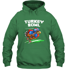 Cool Turkey Bowl _ Funny Thanksgiving Football Player Gift Hooded Sweatshirt Hooded Sweatshirt - HHHstores