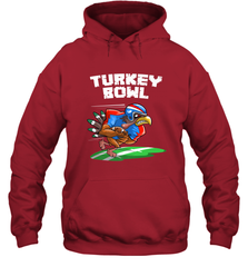 Cool Turkey Bowl _ Funny Thanksgiving Football Player Gift Hooded Sweatshirt Hooded Sweatshirt - HHHstores