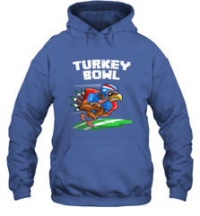Cool Turkey Bowl _ Funny Thanksgiving Football Player Gift Hooded Sweatshirt Hooded Sweatshirt - HHHstores