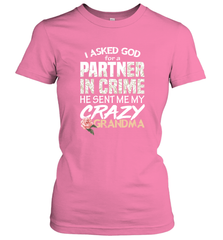 God sent me Crazy Grandma Partner in crime Women's T-Shirt Women's T-Shirt - HHHstores