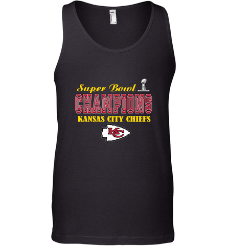 NFL super bowl Kansas City Chiefs champions Men's Tank Top Men's Tank Top / Black / XS Men's Tank Top - HHHstores