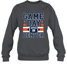 NFL Denver Co Game Day Football Home Team Colors Crewneck Sweatshirt Crewneck Sweatshirt - HHHstores