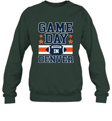 NFL Denver Co Game Day Football Home Team Colors Crewneck Sweatshirt Crewneck Sweatshirt - HHHstores