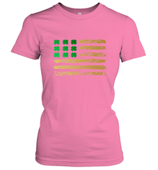 American Flag Green Shamrock Shirt St Patricks Day Women's T-Shirt Women's T-Shirt - HHHstores