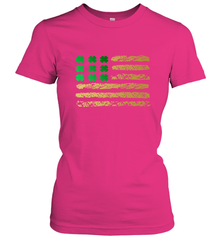 American Flag Green Shamrock Shirt St Patricks Day Women's T-Shirt Women's T-Shirt - HHHstores