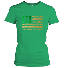American Flag Green Shamrock Shirt St Patricks Day Women's T-Shirt Women's T-Shirt - HHHstores