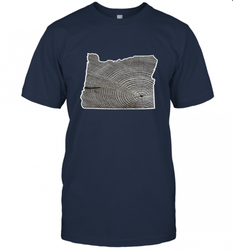 Oregon Pride Tee, Oregon Coast Tshirt, Forest Tree Men's T-Shirt