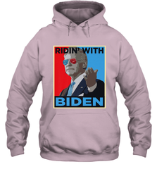 Ridin With Biden _ Hope Poster Parody Hooded Sweatshirt Hooded Sweatshirt - HHHstores