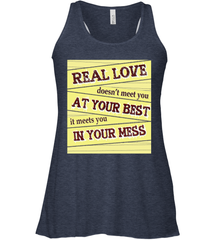 Real love funny quotes for valentine (2) Women's Racerback Tank Women's Racerback Tank - HHHstores