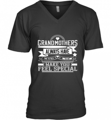 Grandmothers always have time to talk and make you feel special 01 Men's V-Neck Men's V-Neck - HHHstores