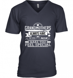 Grandmothers always have time to talk and make you feel special 01 Men's V-Neck