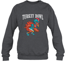 Cool Turkey Bowl _ Funny Thanksgiving Football Player Crewneck Sweatshirt Crewneck Sweatshirt - HHHstores