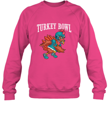 Cool Turkey Bowl _ Funny Thanksgiving Football Player Crewneck Sweatshirt Crewneck Sweatshirt - HHHstores