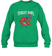 Cool Turkey Bowl _ Funny Thanksgiving Football Player Crewneck Sweatshirt Crewneck Sweatshirt - HHHstores