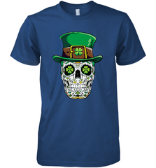 Sugar Skull Leprechaun T Shirt St Patricks Day Women Men Men's Premium T-Shirt Men's Premium T-Shirt - HHHstores