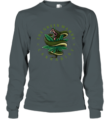 The Green Mamba, Cannabist, Weed Grower Pot Smoker Long Sleeve T-Shirt Long Sleeve T-Shirt - HHHstores