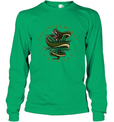 The Green Mamba, Cannabist, Weed Grower Pot Smoker Long Sleeve T-Shirt Long Sleeve T-Shirt - HHHstores