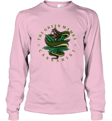 The Green Mamba, Cannabist, Weed Grower Pot Smoker Long Sleeve T-Shirt Long Sleeve T-Shirt - HHHstores