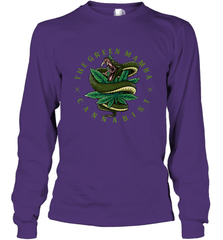 The Green Mamba, Cannabist, Weed Grower Pot Smoker Long Sleeve T-Shirt Long Sleeve T-Shirt - HHHstores