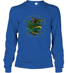 The Green Mamba, Cannabist, Weed Grower Pot Smoker Long Sleeve T-Shirt Long Sleeve T-Shirt - HHHstores