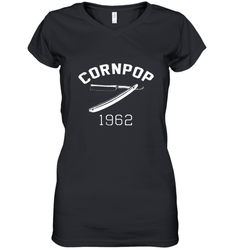 Joe Biden CornPop, Biden 2020 Corn Pop Women's V-Neck T-Shirt