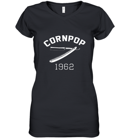 Joe Biden CornPop, Biden 2020 Corn Pop Women's V-Neck T-Shirt Women's V-Neck T-Shirt / Black / S Women's V-Neck T-Shirt - HHHstores