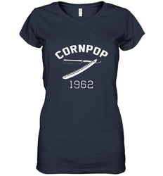Joe Biden CornPop, Biden 2020 Corn Pop Women's V-Neck T-Shirt