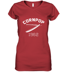 Joe Biden CornPop, Biden 2020 Corn Pop Women's V-Neck T-Shirt Women's V-Neck T-Shirt - HHHstores