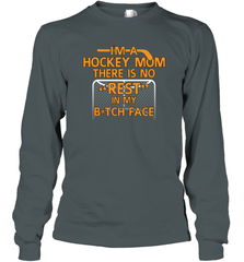 Im A hockey Mom Design Long Sleeve T-Shirt Long Sleeve T-Shirt - HHHstores