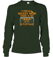 Im A hockey Mom Design Long Sleeve T-Shirt Long Sleeve T-Shirt - HHHstores