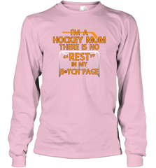 Im A hockey Mom Design Long Sleeve T-Shirt Long Sleeve T-Shirt - HHHstores