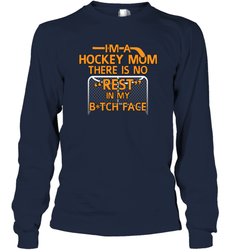 Im A hockey Mom Design Long Sleeve T-Shirt