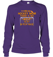 Im A hockey Mom Design Long Sleeve T-Shirt Long Sleeve T-Shirt - HHHstores