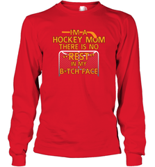 Im A hockey Mom Design Long Sleeve T-Shirt Long Sleeve T-Shirt - HHHstores