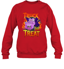 Disney Pixar Cars Halloween Vampire Truck Or Treat Crewneck Sweatshirt Crewneck Sweatshirt - HHHstores