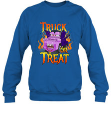 Disney Pixar Cars Halloween Vampire Truck Or Treat Crewneck Sweatshirt Crewneck Sweatshirt - HHHstores