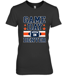 NFL Denver Co Game Day Football Home Team Colors Women's Premium T-Shirt