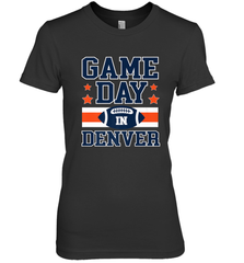 NFL Denver Co Game Day Football Home Team Colors Women's Premium T-Shirt Women's Premium T-Shirt - HHHstores
