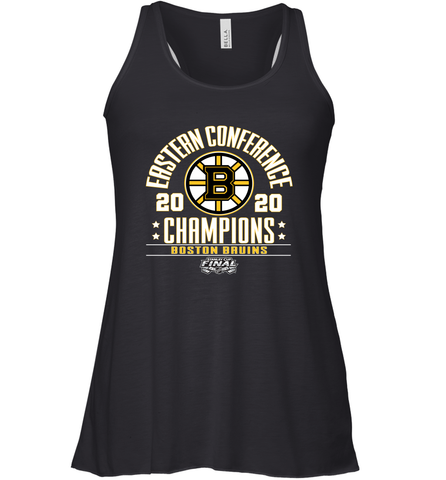 NHL Boston Bruins Fanatics 2020 Eastern Conference Champions Defensive Zone Women's Racerback Tank Women's Racerback Tank / Black / XS Women's Racerback Tank - HHHstores